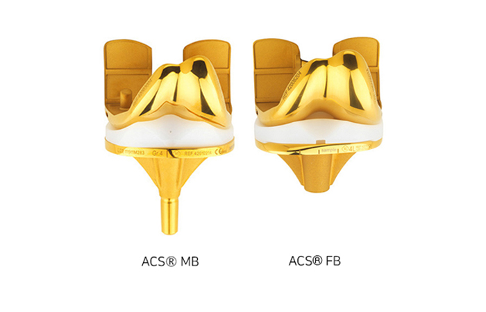 Artificial Knee Joints from implantcast GmbH Germany